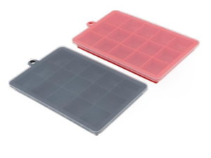 FORMA GELO SILICONE 18X11CM C/TPA