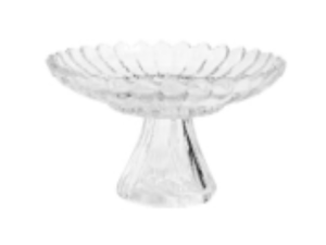 CENTRO MESA VIDRO 15CM C/PE
