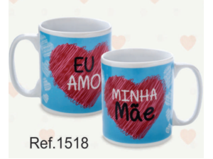 CANECA CERAMICA 320ML MAE/CORACAO