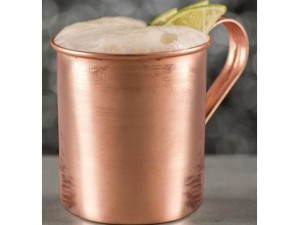 CANECA DE ALUMINIO BRONZE PEQUENA 250ML